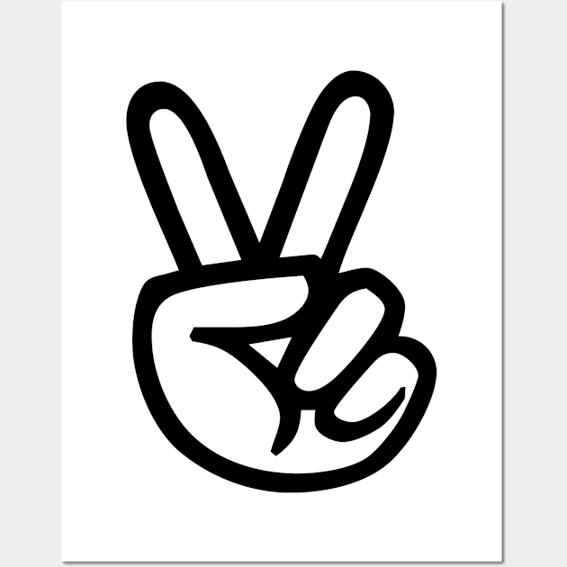 peace sign Wall Art by FromBerlinGift